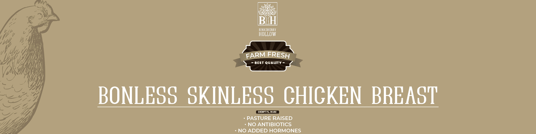 Boneless and Skinless Chicken Breast