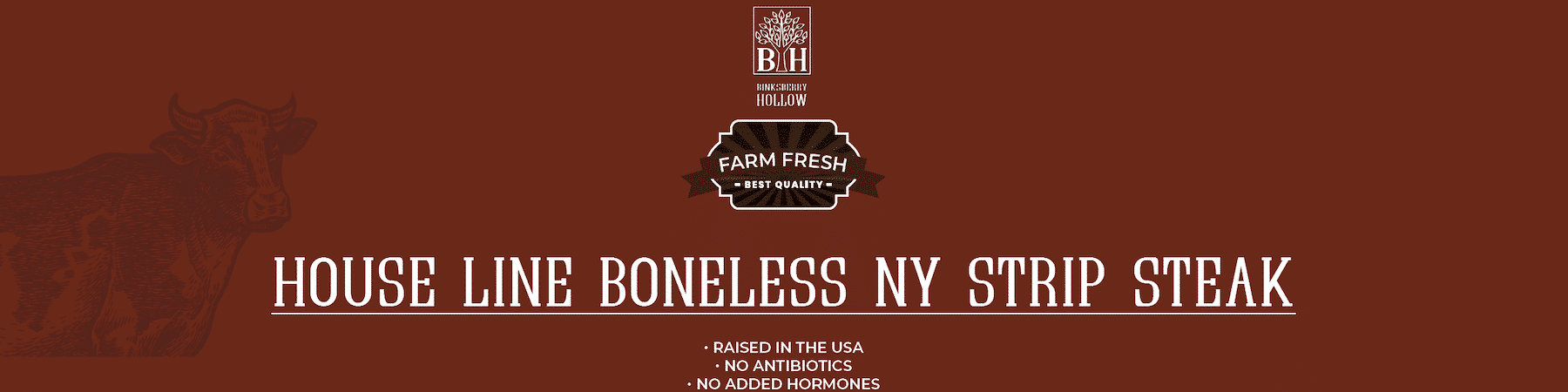 House Line Boneless NY Strip Steak