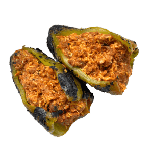 Cubanelle with Chorizo and Cheddar