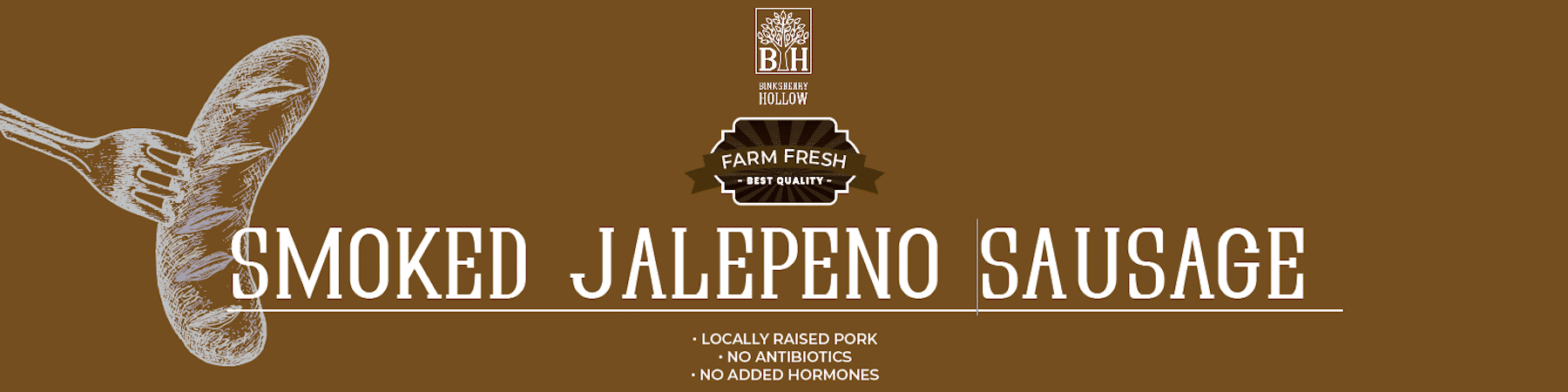 Smoked Jalapeno Sausage