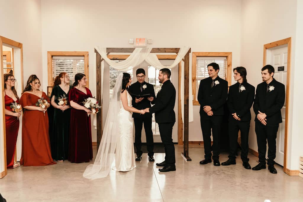 11.11.23 Mia Robertson and Tyler Wiedemann. Prime Legacy. CEREMONY INDOOR 3